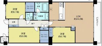 3LDK apartment in Takaishi