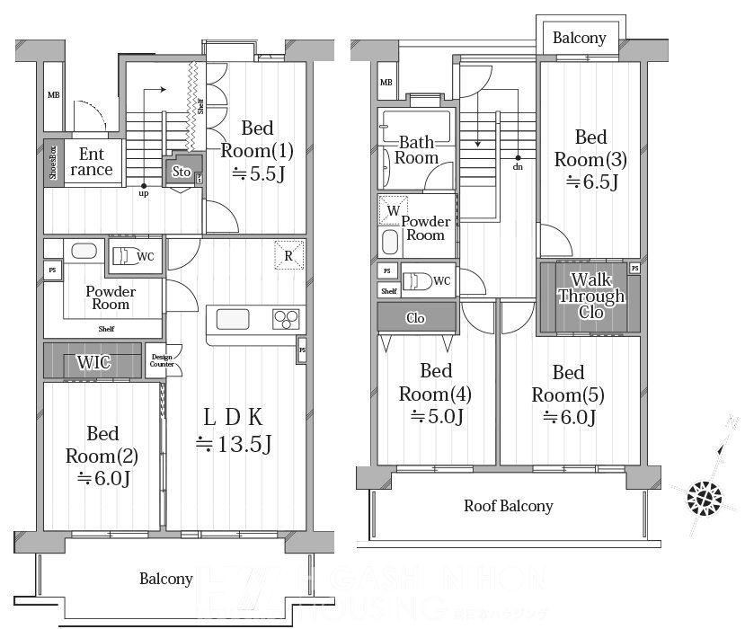 5LDK apartment in Inagi, Tokyo - Photo 1