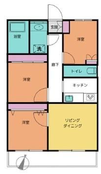 3LDK apartment in Minami Ward, Yokohama, Kanagawa - Photo 1