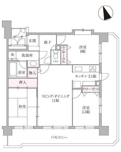 3LDK apartment in Adachi Ward, Tokyo - Photo 1