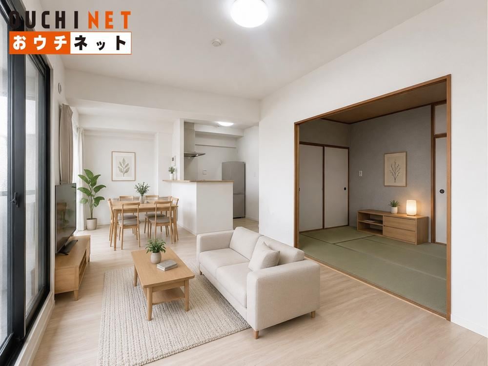 3LDK apartment in Higashiosaka, Osaka - Photo 1
