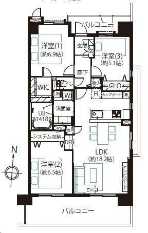 3LDK apartment in Koto Ward, Tokyo - Photo 1