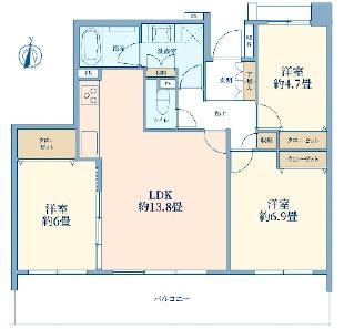 3LDK apartment in Mitaka, Tokyo - Photo 1
