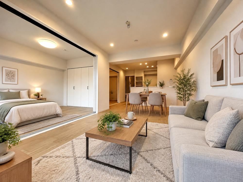 2LDK+S apartment in Sakae Ward, Yokohama, Kanagawa - Photo 1