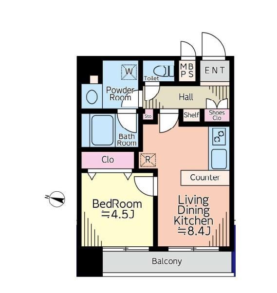 1LDK apartment in Chuo Ward, Tokyo - Photo 1