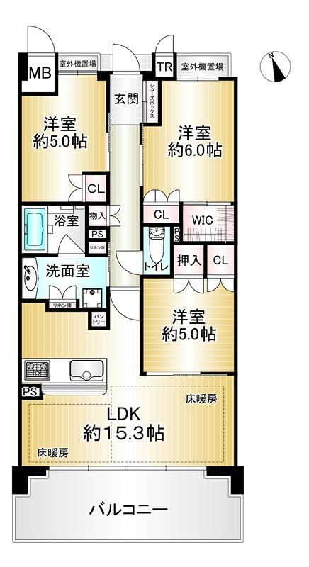 3LDK apartment in Nara, Nara - Photo 1