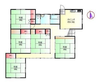 5DK house in Tome