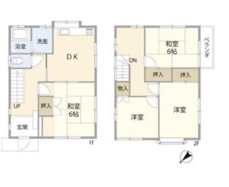 4DK house in Zama, Kanagawa - Photo 1