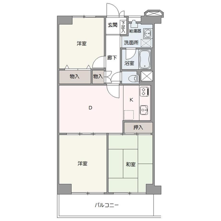 3DK apartment in Higashikurume, Tokyo - Photo 1