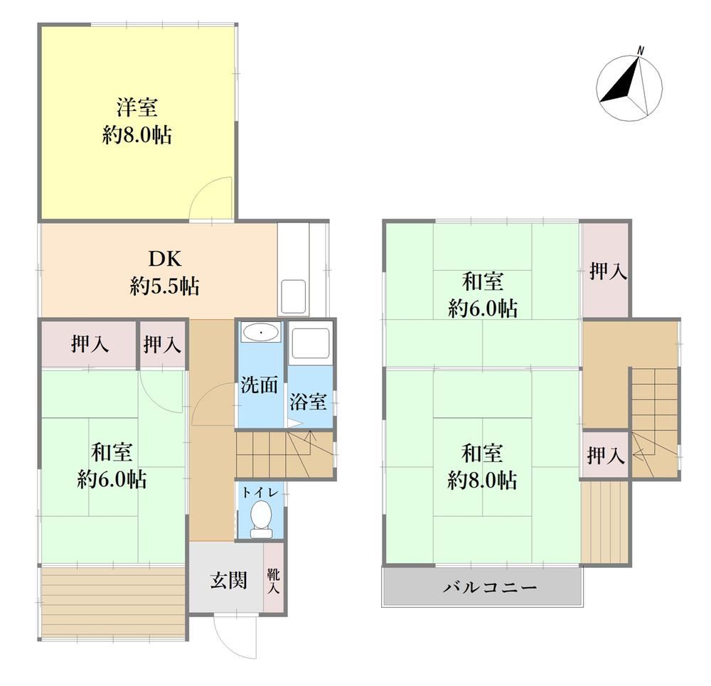 4DK house in Aoi Ward, Shizuoka - Photo 1
