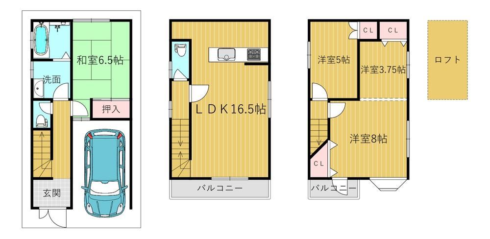 4LDK house in Higashiosaka, Osaka - Photo 1