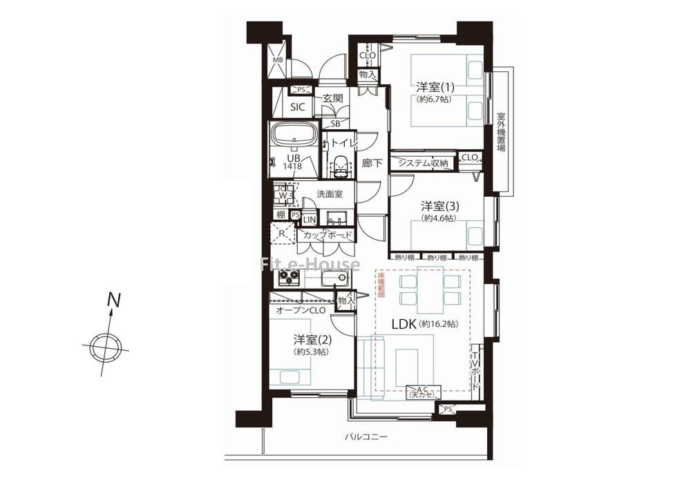 3LDK apartment in Toshima Ward, Tokyo - Photo 1