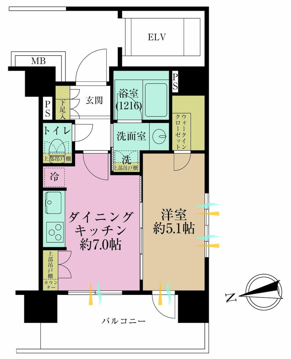1DK apartment in Taito Ward, Tokyo - Photo 1