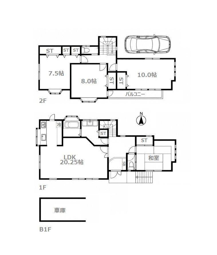 4LDK house in Suginami Ward, Tokyo - Photo 1