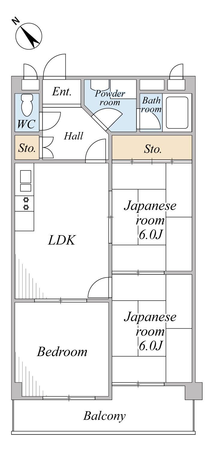 3LDK apartment in Meito Ward, Nagoya, Aichi - Photo 1