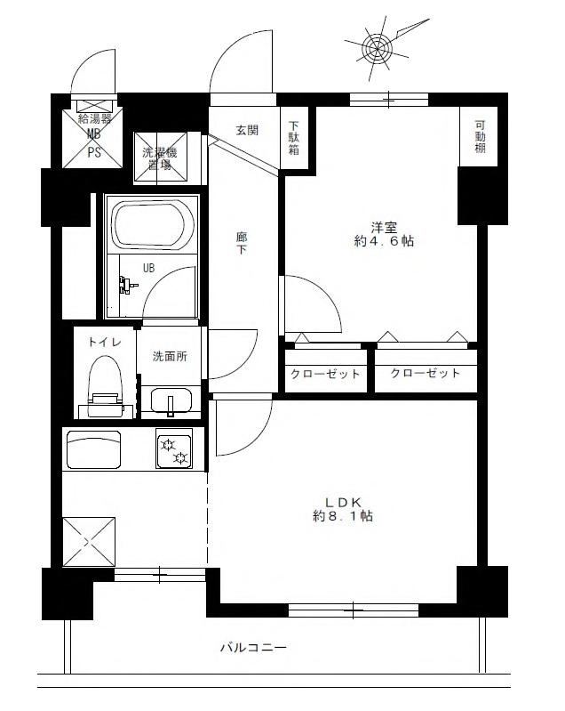1LDK apartment in Musashino, Tokyo - Photo 1