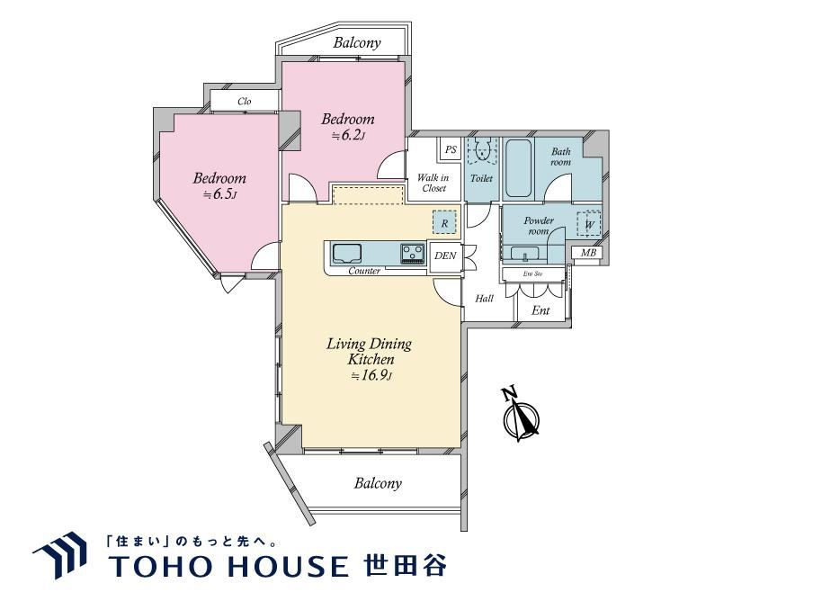 2LDK apartment in Bunkyo Ward, Tokyo - Photo 1