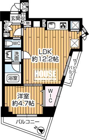 1LDK apartment in Minato Ward, Tokyo - Photo 1