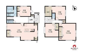 4LDK house in Mitsuke