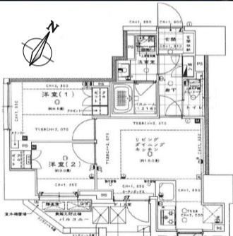 2LDK apartment in Chiyoda Ward, Tokyo - Photo 1