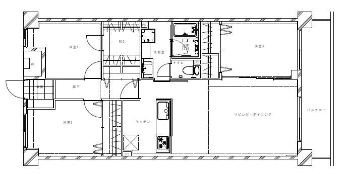 3LDK apartment in Aoba Ward, Sendai, Miyagi - Photo 1