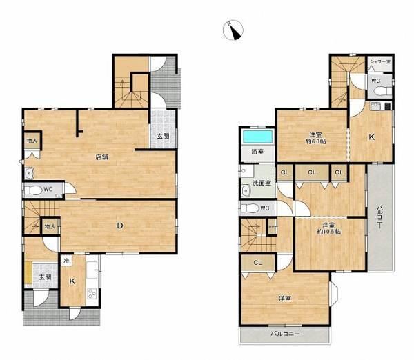 3LDK house in Okazaki, Aichi - Photo 1