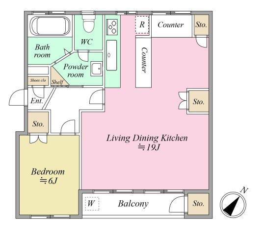 1LDK apartment in Kanazawa Ward, Yokohama, Kanagawa - Photo 1