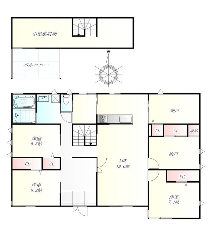 4LDK+S house in Taihaku Ward, Sendai, Miyagi - Photo 1