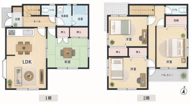 4LDK house in Asahi Ward, Yokohama, Kanagawa - Photo 1