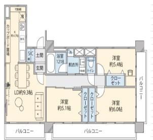 3LDK apartment in Suginami Ward, Tokyo - Photo 1