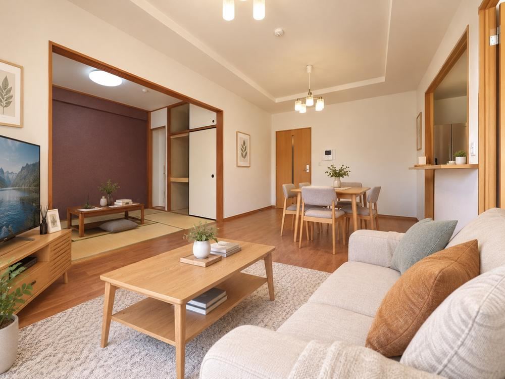 3LDK apartment in Minami Ward, Hiroshima - Photo 1