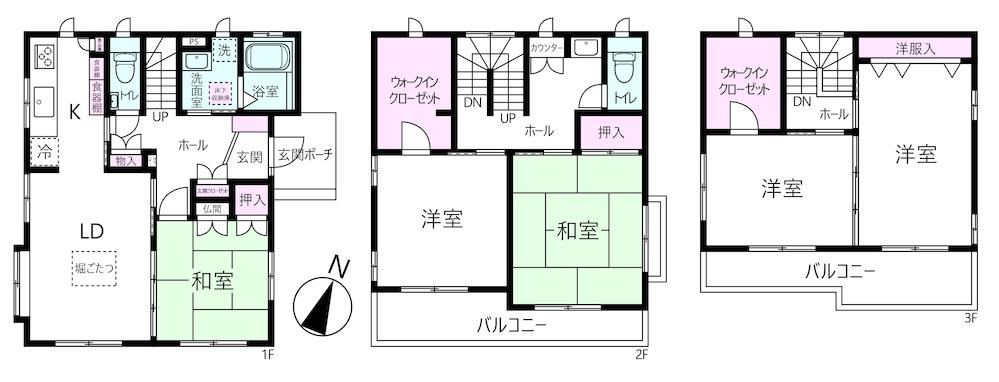 5LDK+2S house in Soka, Saitama - Photo 1