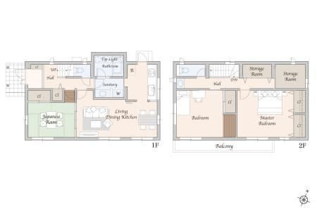 3LDK+S house in Mito, Ibaraki - Photo 1