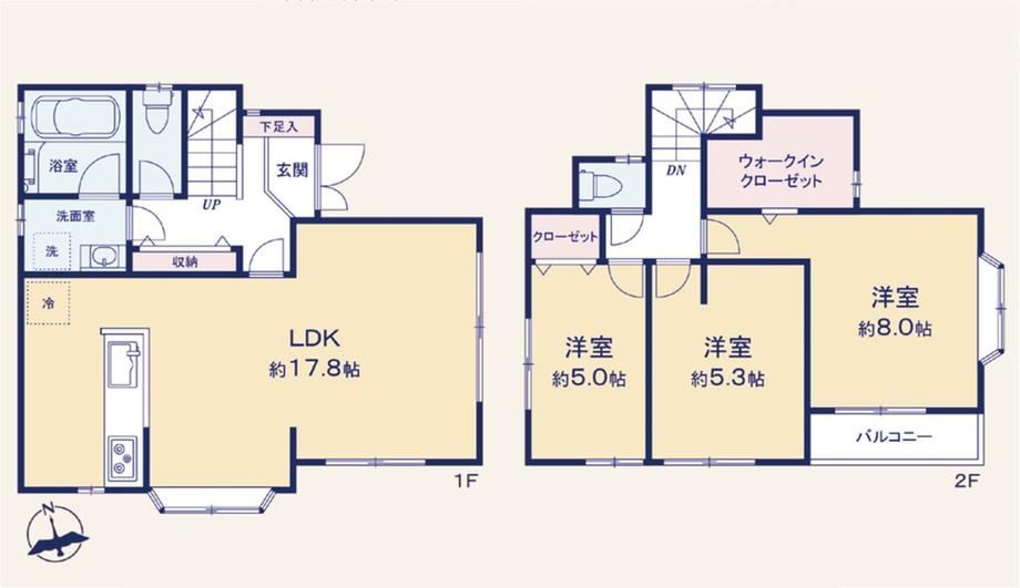 3LDK house in Kanagawa Ward, Yokohama, Kanagawa - Photo 1