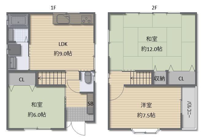3LDK house in Higashiosaka, Osaka - Photo 1