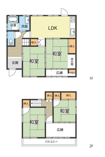 4LDK house in Mihara