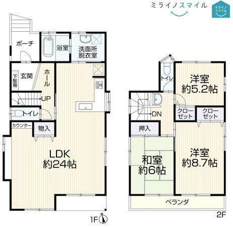 3LDK house in Midori Ward, Nagoya, Aichi - Photo 1