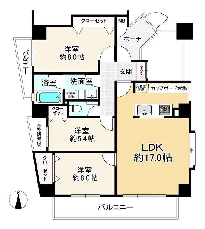 3LDK apartment in Koto Ward, Tokyo - Photo 1