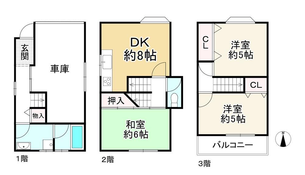 3DK house in Takarazuka, Hyogo - Photo 1