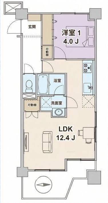 1LDK apartment in Edogawa Ward, Tokyo - Photo 1