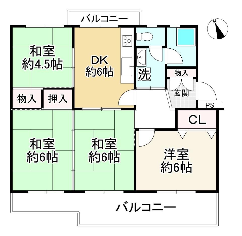 4DK apartment in Kameoka, Kyoto - Photo 1