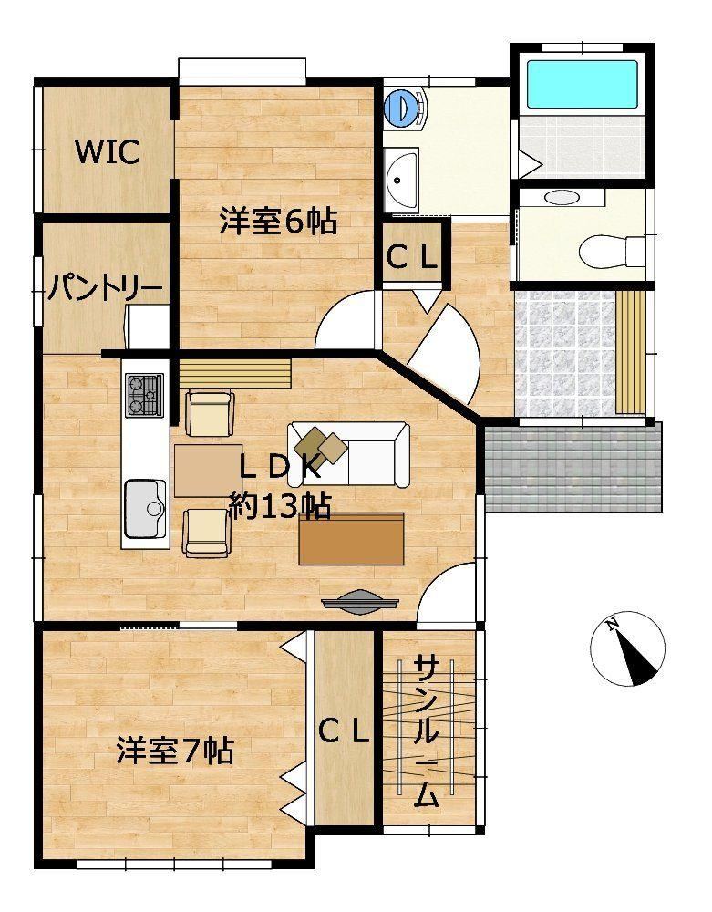 2LDK house in Agano, Niigata - Photo 1