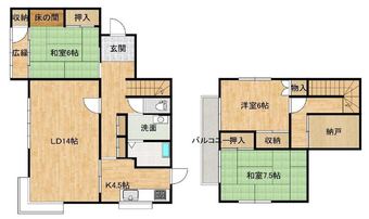 3LDK+S house in Kesennuma