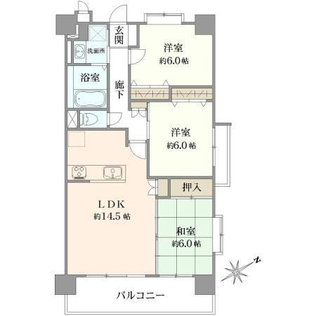 3LDK apartment in Hanno, Saitama - Photo 1