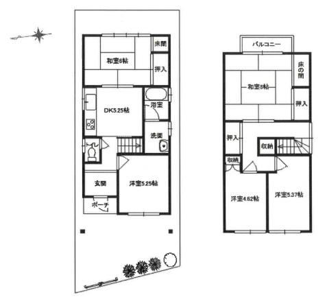 5DK house in Yao, Osaka - Photo 1