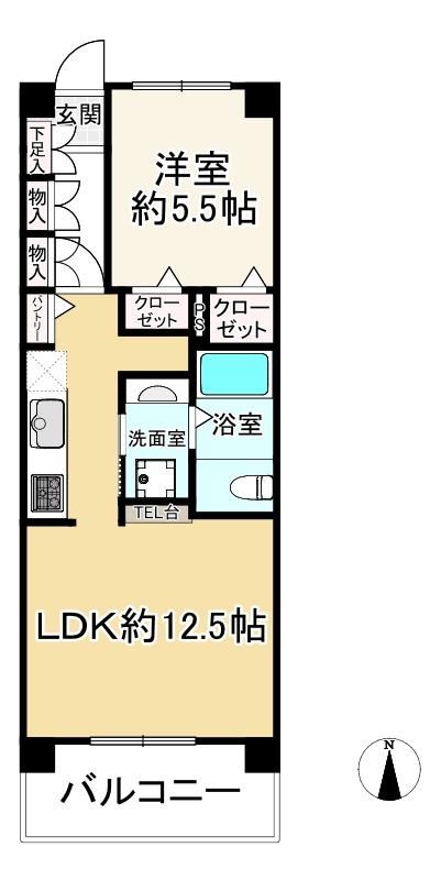 1LDK apartment in Sumida Ward, Tokyo - Photo 1