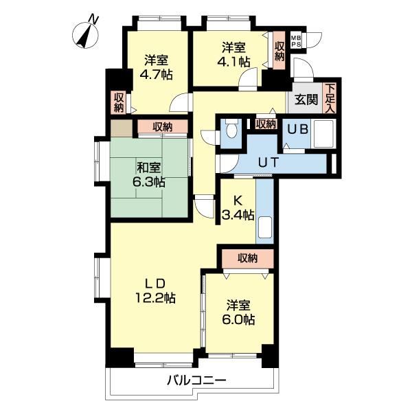 4LDK apartment in Kita Ward, Sapporo, Hokkaido - Photo 1