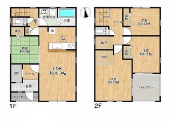 4LDK+S house in Chita District