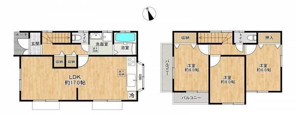 3LDK house in Kawaguchi, Saitama - Photo 1