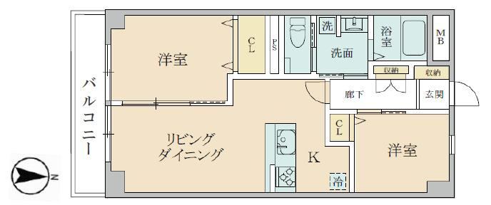 2LDK apartment in Suginami Ward, Tokyo - Photo 1